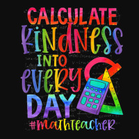 Calculate Kindness Into Everyday Math Teacher Crop Top | Artistshot