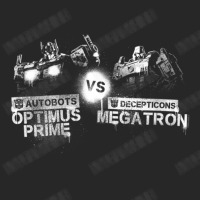 Transformers War For Cybertron Optimus Prime Vs Megatron V-neck Men's T-shirt Pajama Set | Artistshot