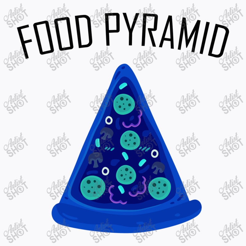 Pizza Unisex Shirt Pyramid Yummy Food Vegetable T-shirt | Artistshot