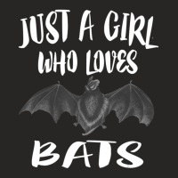 Just A Girl Who Loves Bats Animal Lover Gift Ladies Fitted T-shirt | Artistshot