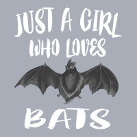 Just A Girl Who Loves Bats Animal Lover Gift Tank Dress | Artistshot