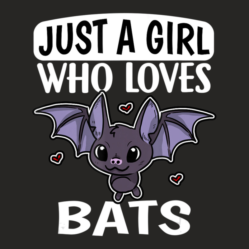 Just A Girl Who Loves Bats Cute Vampire Bat Costume Ladies Fitted T-Shirt by thangdinhsinhelf | Artistshot