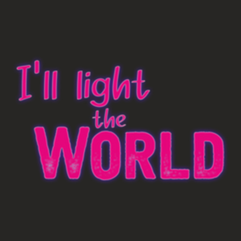 If (light The World) 1 Ladies Fitted T-Shirt by JAMESDSHARP | Artistshot