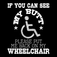 Please Put Me Back On My Wheelchair Handicap Disability Youth Jogger | Artistshot