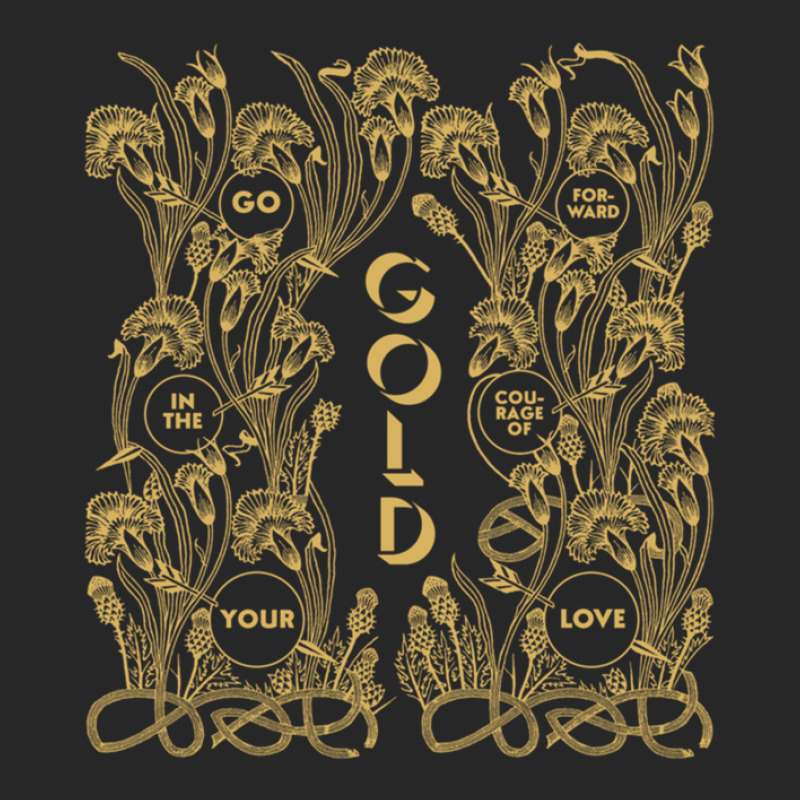 Gold – Go Forward In The Courage Of Your Love Alabaster Deplume-giga Men's T-shirt Pajama Set by cm-arts | Artistshot