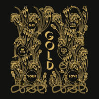 Gold – Go Forward In The Courage Of Your Love Alabaster Deplume-giga Scorecard Crop Tee | Artistshot