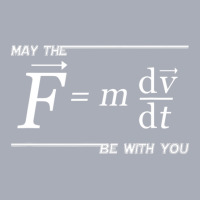 May The (f=mdvdt) Be With You Physics Science Tank Dress | Artistshot