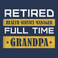 Mens Retired Health Service Manager Full Time Grandpa T Shirt Men Denim Jacket | Artistshot