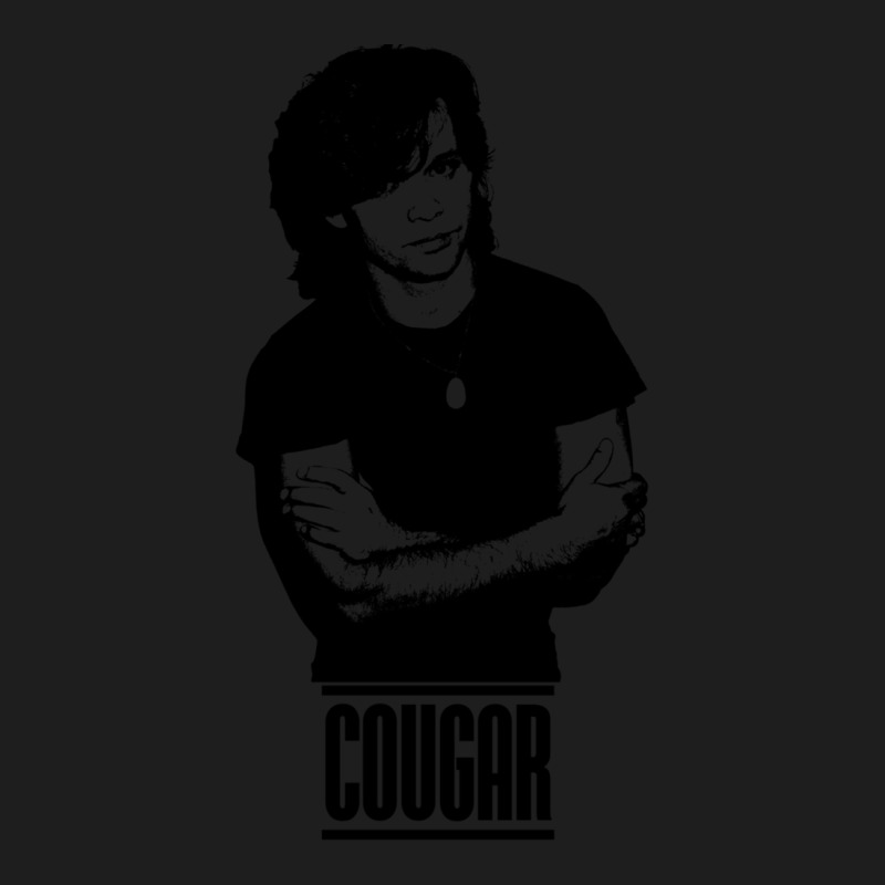 Cougar - The Black Stencil Classic T-shirt by cm-arts | Artistshot