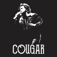 Cougar - The White Stencil-2 1 T-shirt | Artistshot