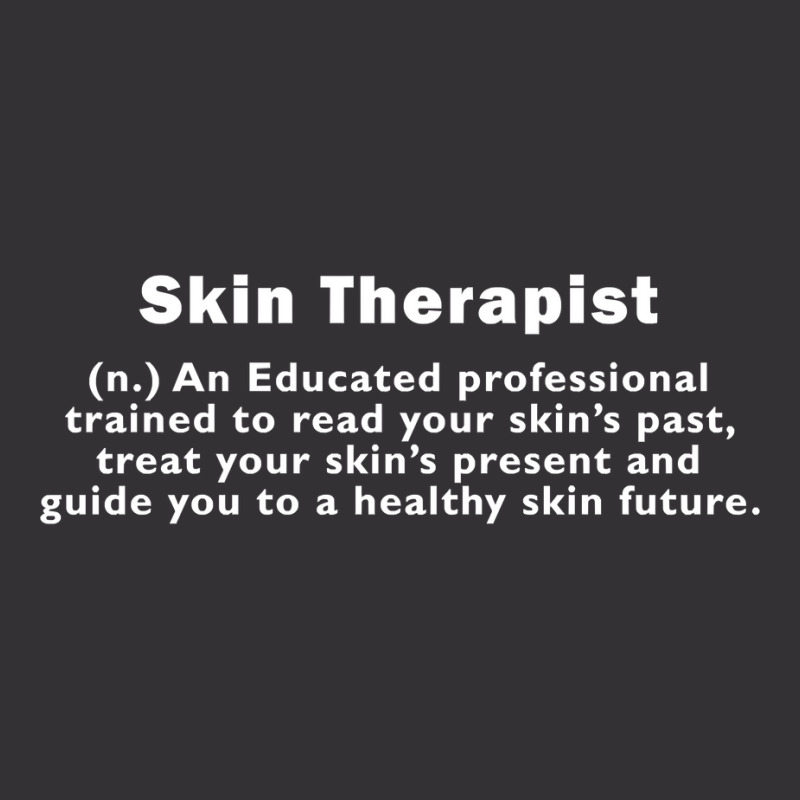 Skin Therapist Esthetician Definition Long Sleeve T Shirt Vintage Short | Artistshot