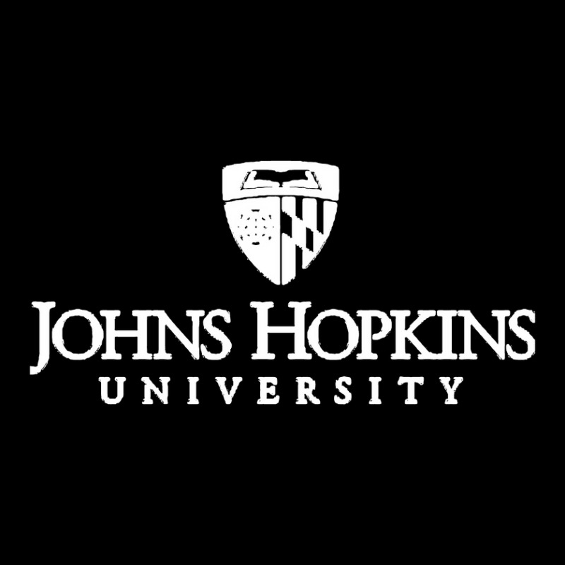 Johns Hopkins White Classic Adjustable Cap | Artistshot