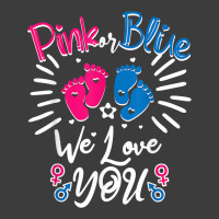 Pink Or Blue We Love You Newborn Boy Girl Gender Reveal 2023 T Shirt Men's Polo Shirt | Artistshot