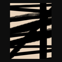 Black And Beige Lines Graphic P. Soulages Spirit Classic Crop Top | Artistshot