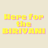 Here For The Biriyani Cropped Hoodie | Artistshot