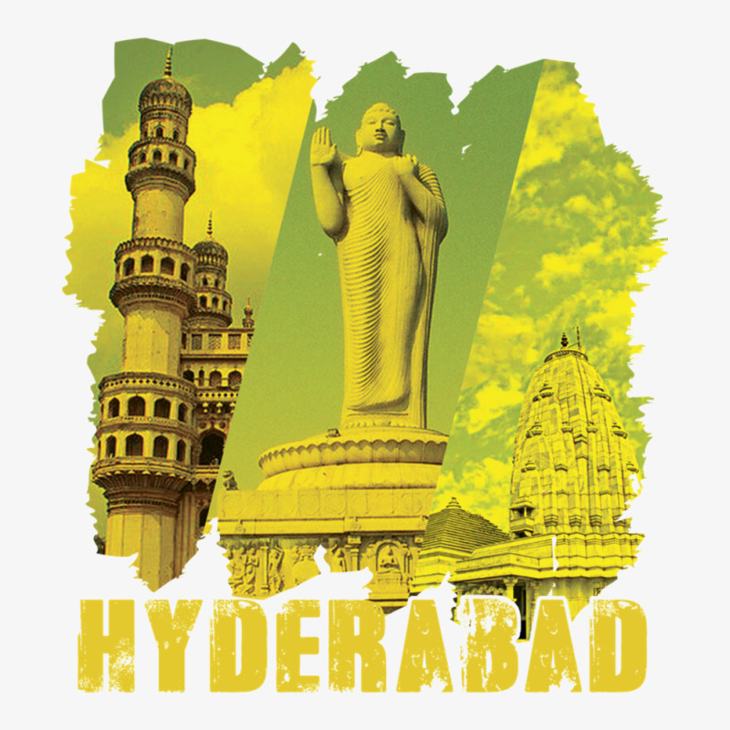 Hyderabad - Multicultural City Ladies Fitted T-Shirt by cm-arts | Artistshot