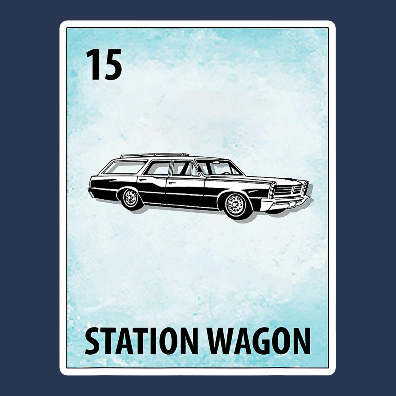 Station Wagon Mexican Cards T Shirt Men Denim Jacket by Cardenas | Artistshot