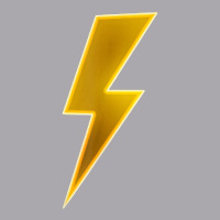 Men Women Kids Cool Yellow Lightning Bolt Thunder Print Gift T Shirt Youth 3/4 Sleeve | Artistshot