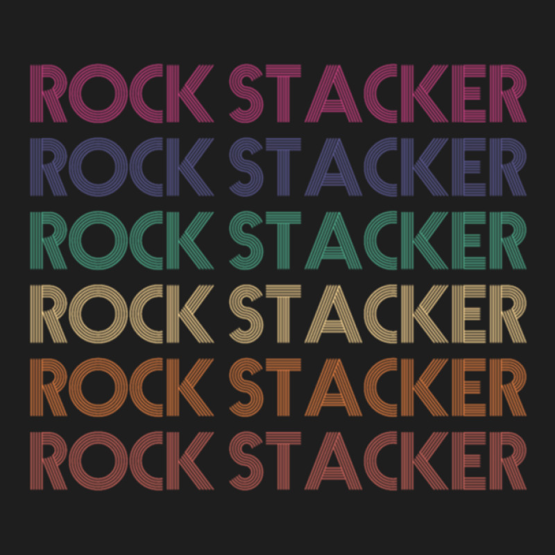 Rock Stacker Classic T-shirt by cm-arts | Artistshot