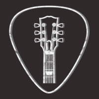 Lp-style Guitar Headstock Outlines Guitar Pick Dark Theme Racerback Tank | Artistshot