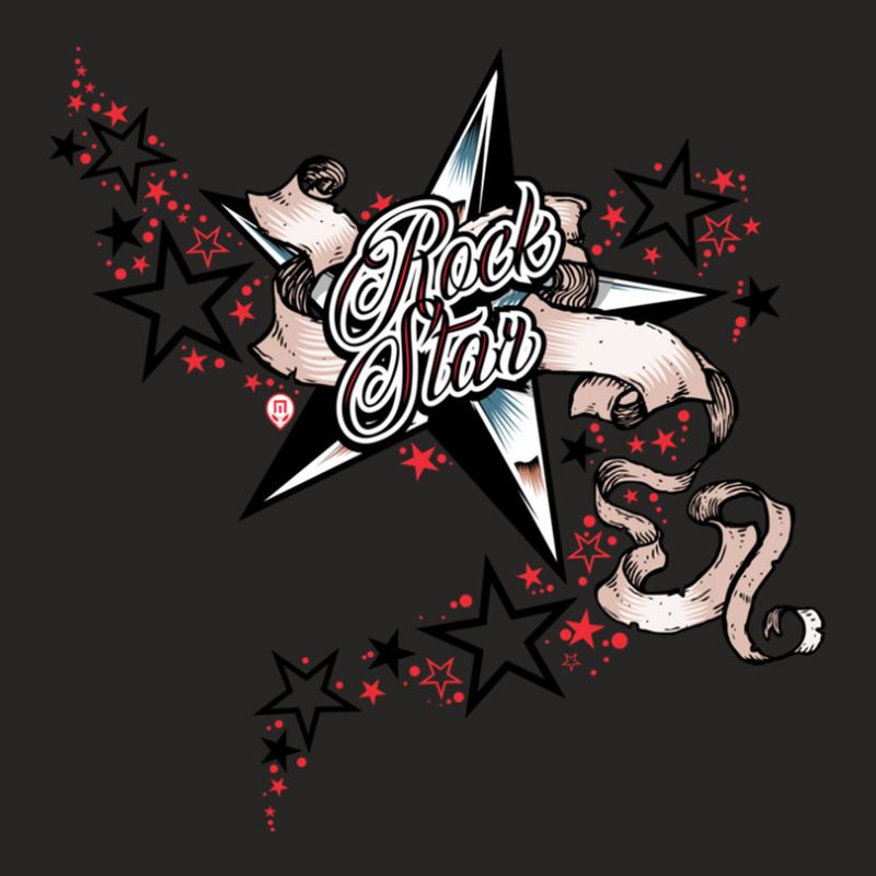 Rock Star Ladies Fitted T-Shirt by cm-arts | Artistshot