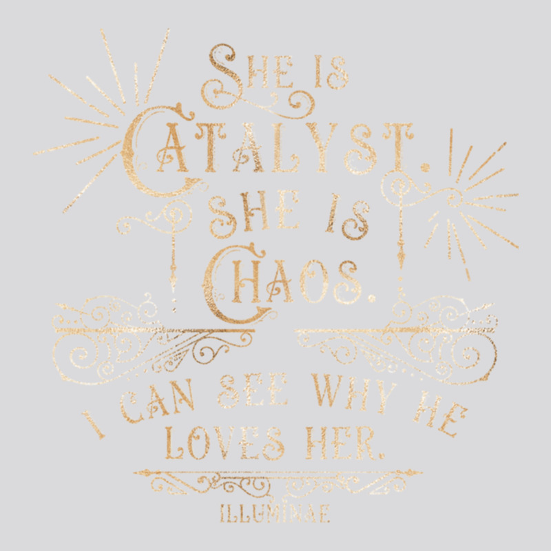 She Is Catalyst - Illuminae Women's Triblend Scoop T-shirt by cm-arts | Artistshot