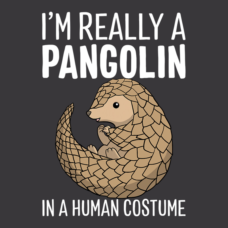 I M Really A Pangolin In A Human Costume Halloween T Shirt Ladies Curvy T-Shirt by MG91 | Artistshot