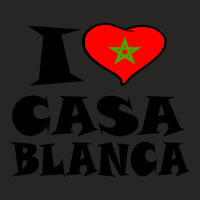 Casablanca I Love Casablanca Ladies Fitted T-shirt | Artistshot