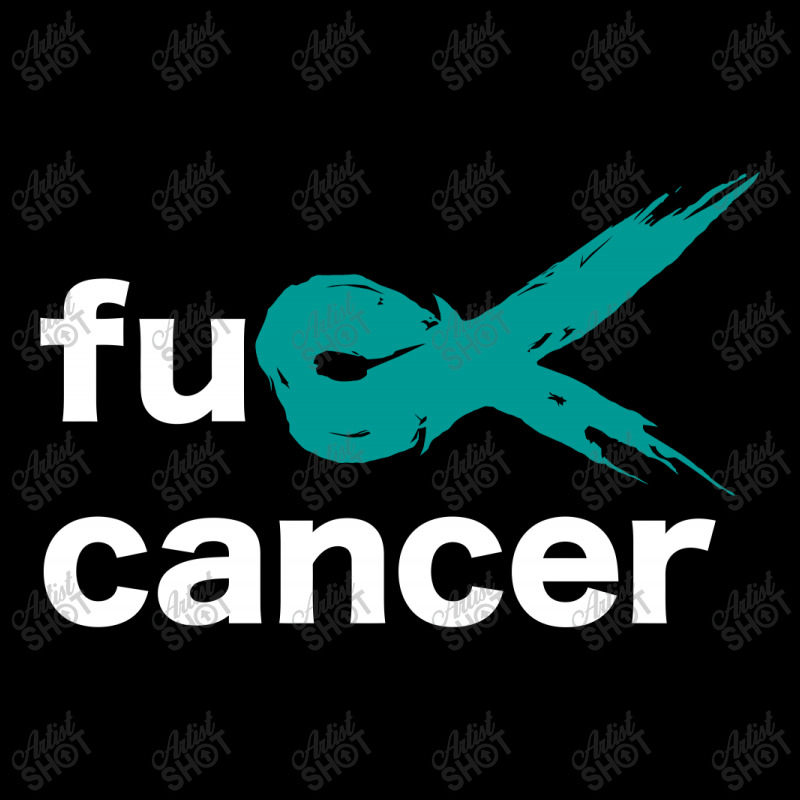 Fuck Ovarian Cancer Women's V-neck T-shirt | Artistshot