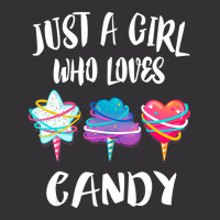 Just A Girl Who Loves Candy Gift Vintage Hoodie | Artistshot