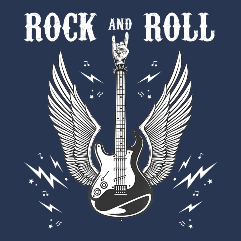 Rock And Roll Music Guitar Lovers Ladies Denim Jacket by cm-arts | Artistshot