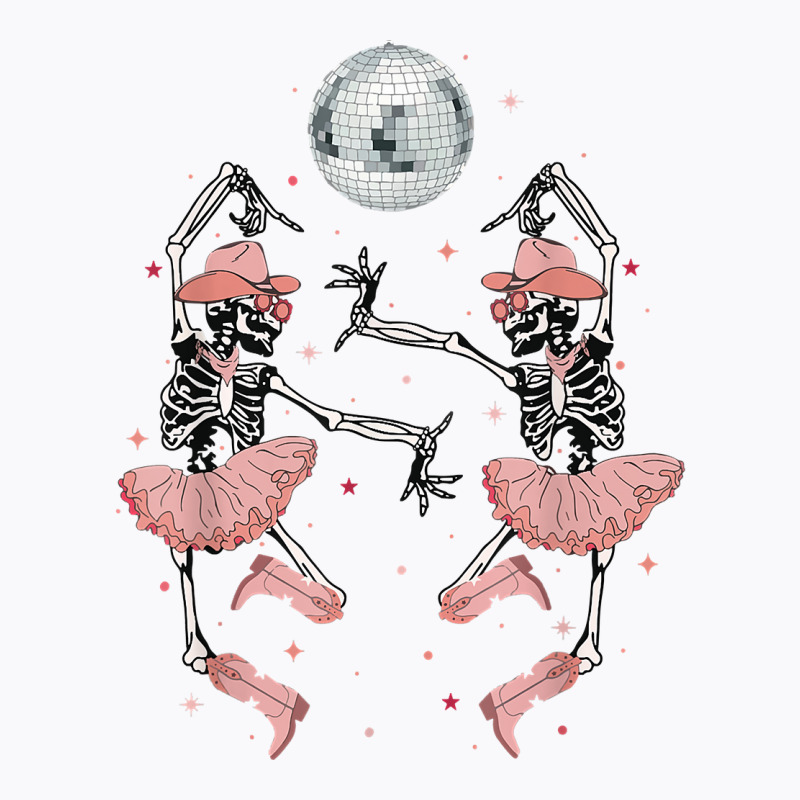 Wild And Free Ballerina Dancer Skeleton Western Halloween T Shirt T-shirt | Artistshot