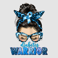 Womens Diabetes Warrior Messy Bun Be Strong Pink Ribbon T Shirt Exclusive T-shirt | Artistshot