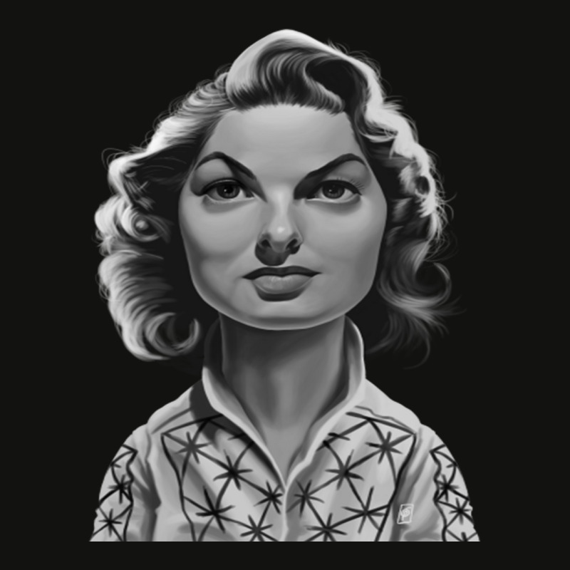 Ingrid Bergman Scorecard Crop Tee by cm-arts | Artistshot