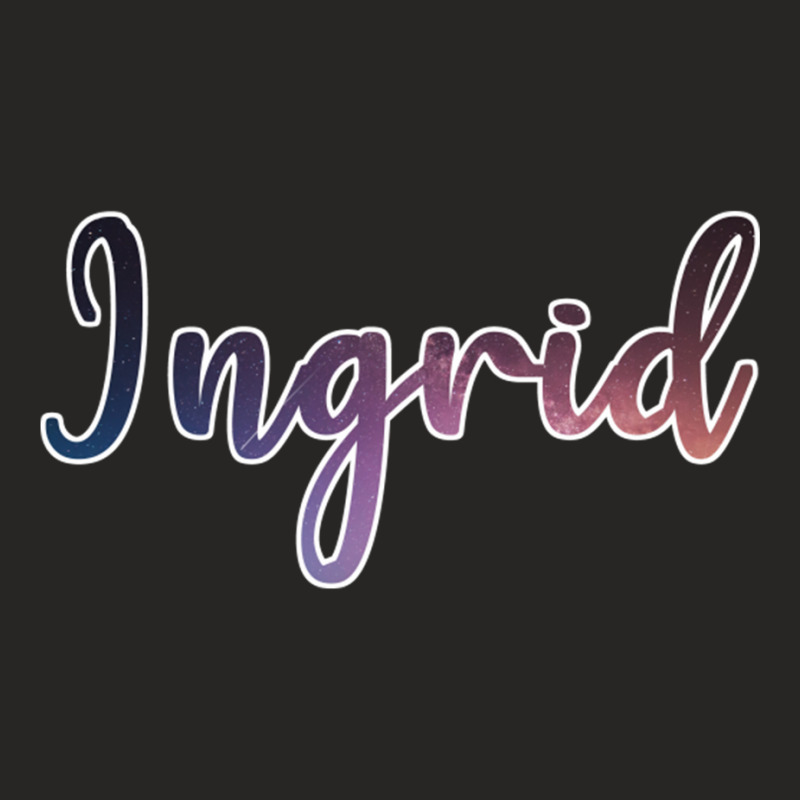 Ingrid Ingrid Ladies Fitted T-Shirt by cm-arts | Artistshot