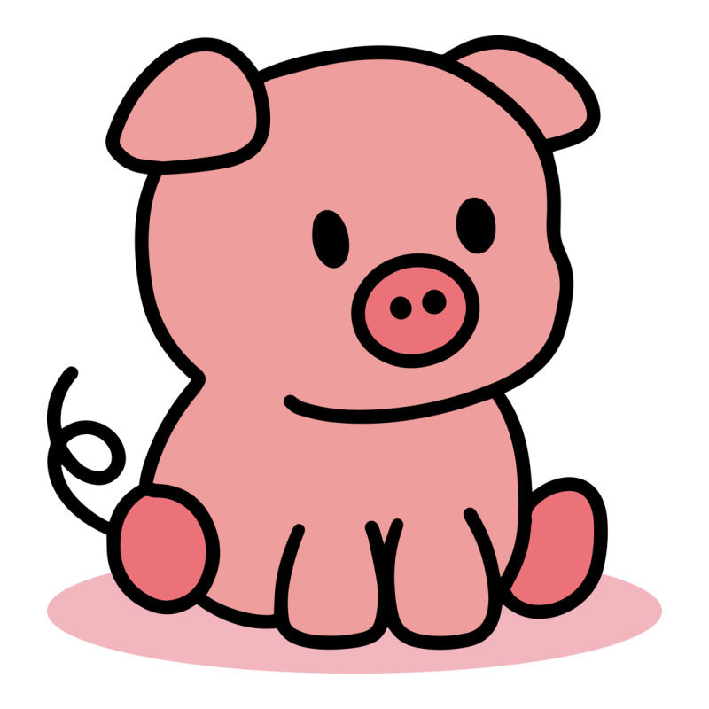 Custom Little Pig Sticker By Morspective - Artistshot