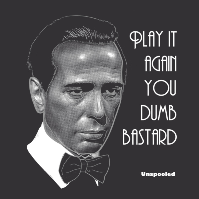 Unspooled Play It Again You Dumb Bastard Vintage Hoodie by cm-arts | Artistshot