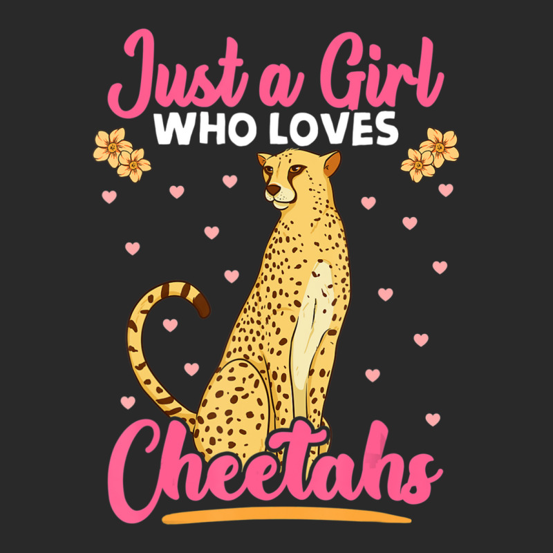 Just A Girl Who Loves Cheetahs African Savanna Zookeeper Printed hat by thangdinhsinhelf | Artistshot