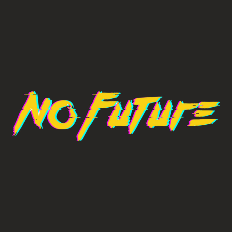 No Future Cyberpunk Ladies Fitted T-Shirt by kevinnichols | Artistshot