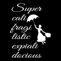 Supercalifragilisticexpialidocious - Mary Poppins .png Adjustable Cap | Artistshot