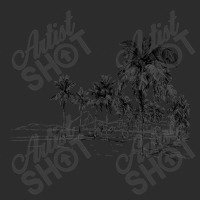 Nature Beauty Beach Mountain Palm Tree  Ocean Parasol Sea Exclusive T-shirt | Artistshot