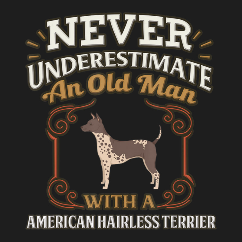 American Hairless Terrier Father Classic T-shirt by RobertTaylor | Artistshot