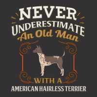 American Hairless Terrier Father Vintage Hoodie | Artistshot