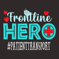 Patient Transport Frontline Hero Essential Workers Women Racerback Tank | Artistshot