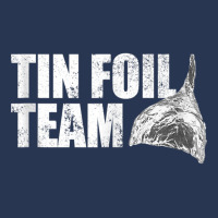 Tin Foil Team Funny Conspiracy Theory Team Tin Foil Hat Tank Top Men Denim Jacket | Artistshot