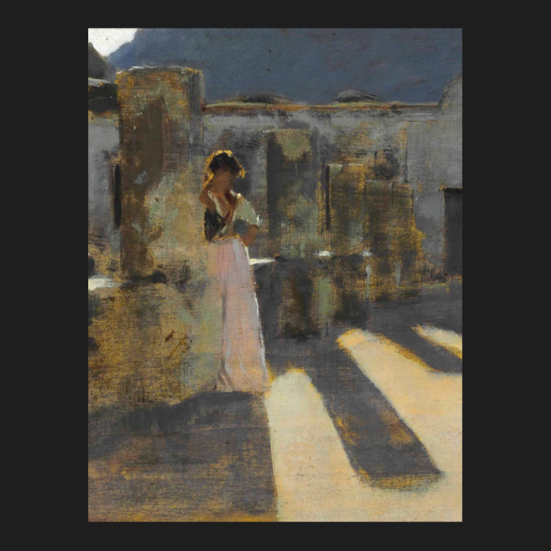 John Singer Sargent Capri Girl On A Rooftop 1 Classic T-shirt by MichelleSturman | Artistshot