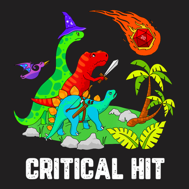 Double Damage Critical Tshirt, Dragons T-Shirt by cm-arts | Artistshot