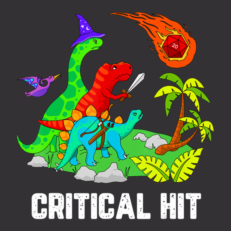 Double Damage Critical Tshirt, Dragons Vintage Short by cm-arts | Artistshot