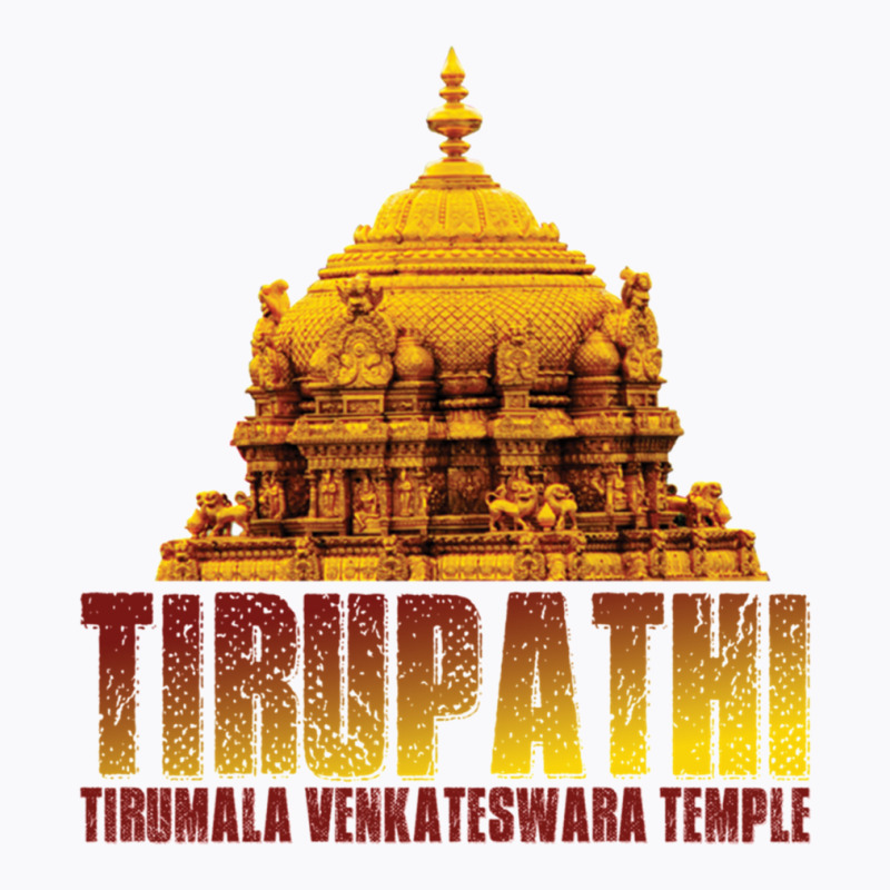 Tirupathi Tirumala Temple T-Shirt by cm-arts | Artistshot