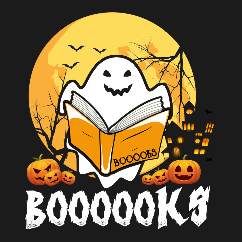 Booooks Ghost Boo Read Books Library Teacher Moon Bookworm Full-length Apron | Artistshot